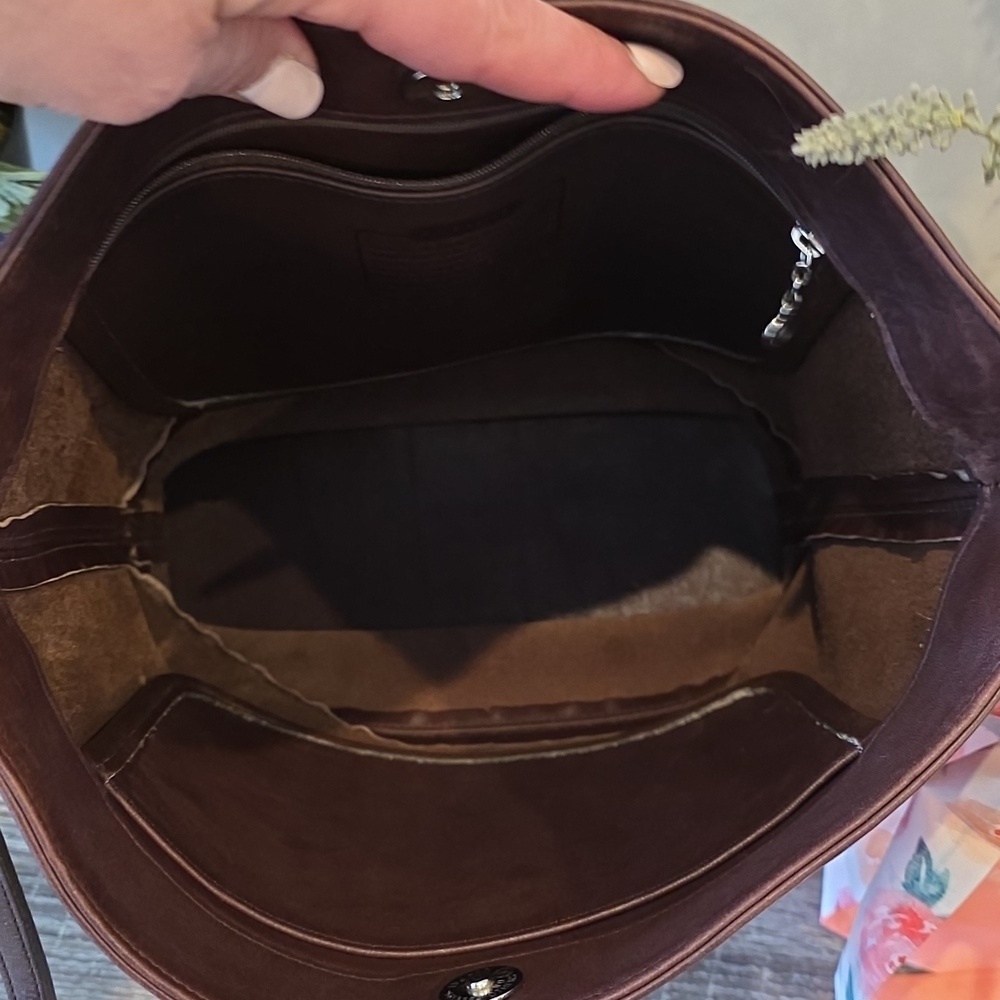 Coach Vintage Westport Bucket Bag Mahogany Excellent 1998 # 4242 - Picture 9 of 11
